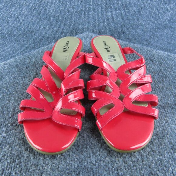 East 5th Women's Slide Orange Synthetic Size 8.5M Gently Used 2025‎ - Picture 2 of 5